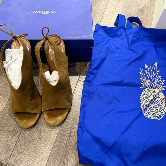 Aquazzura Suede Pumps – Size 39 – With Box & Dust Bag - Picture 1 of 6